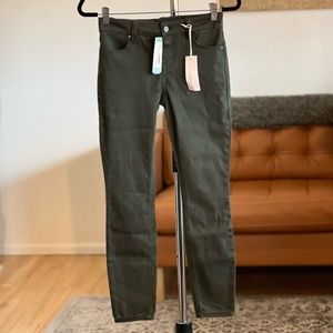 Level 99 Dark Green Primrose Jean - 25P